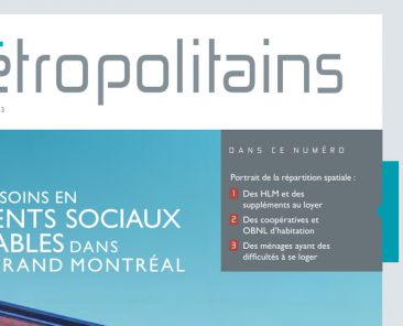 Cahiers métropolitains No3 - décembre 2013