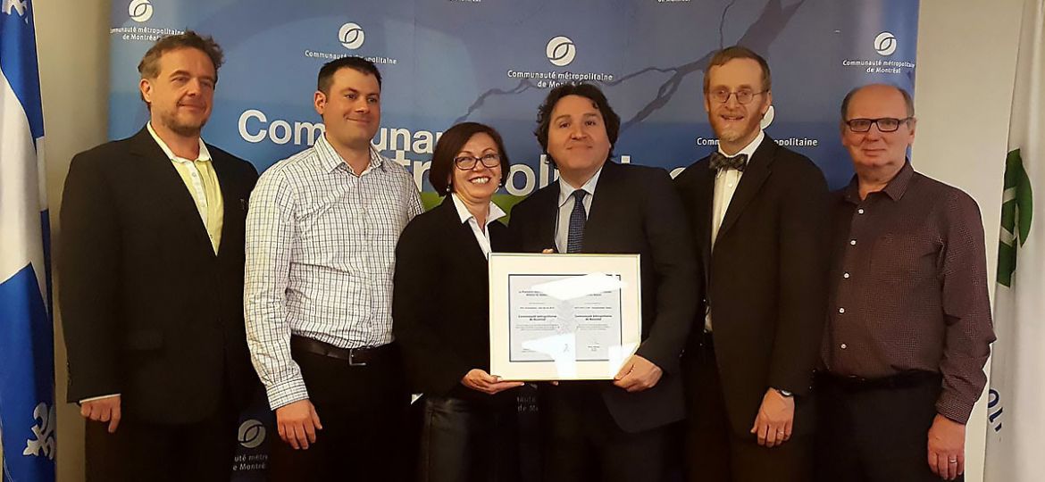 La CMM récipiendaire du Prix Humanitaire - Don de vie 2015 | Communauté métropolitaine de Montréal (CMM)