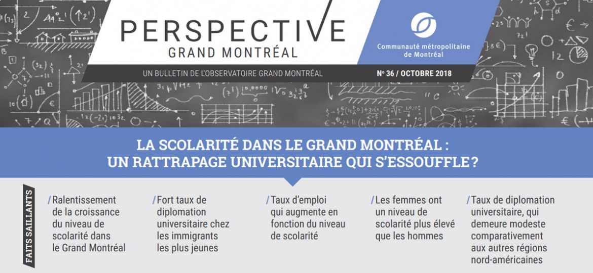 Périodiques - Perspective Grand Montréal No36, octobre 2018