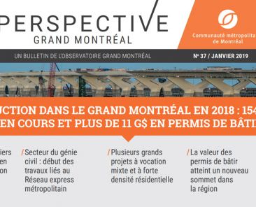 Périodiques - Perspective Grand Montréal No37
