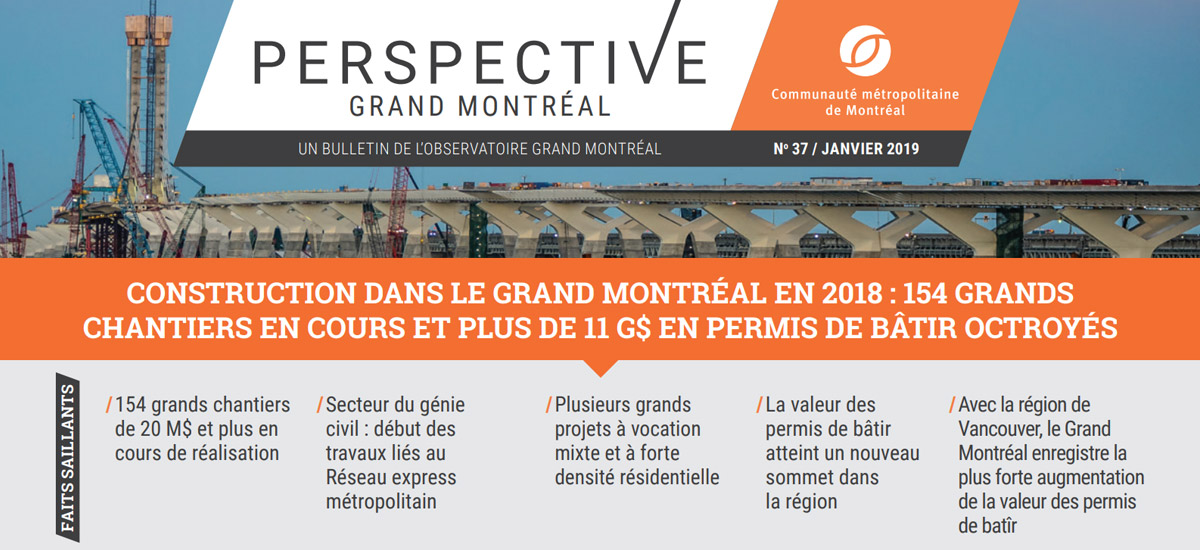 Périodiques - Perspective Grand Montréal No37