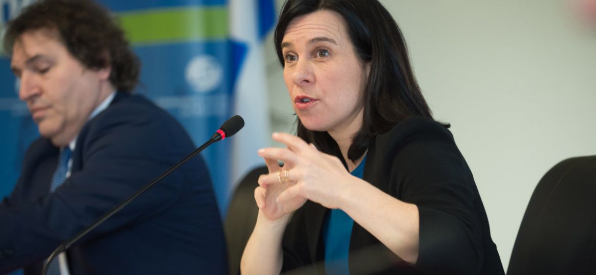 Valérie Plante, séance du conseil de la Communauté métropolitaine de Montréal