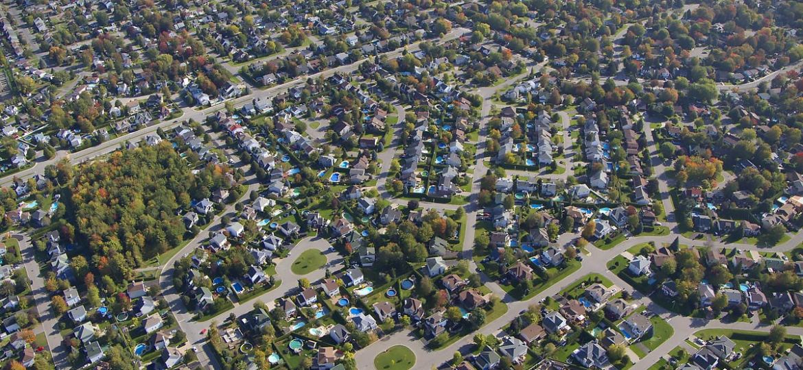 vue aérienne d'une banlieue | Communauté métropolitaine de Montréal (CMM)