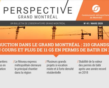 Perspective Grand Montréal No41, mars 2020