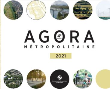 Couverture - Rapport de l'Agora métropolitaine de Montréal 2021