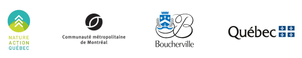 Logos entête - Partenaires protection à perpétuité de 2 millions de pieds carrés de terrain dans le secteur Du Parchemin à Boucherville