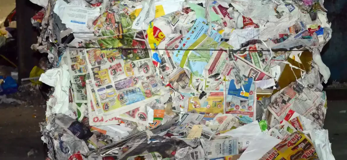 Bloc de papier recyclé