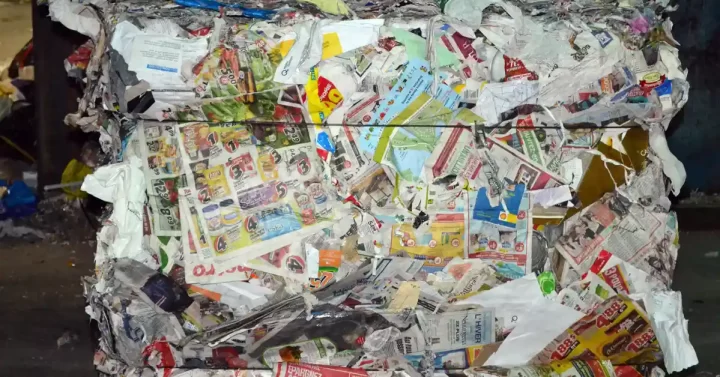 Bloc de papier recyclé