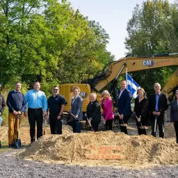Début des travaux de prolongement du Parc régional linéaire La Route des Champs à Richelieu